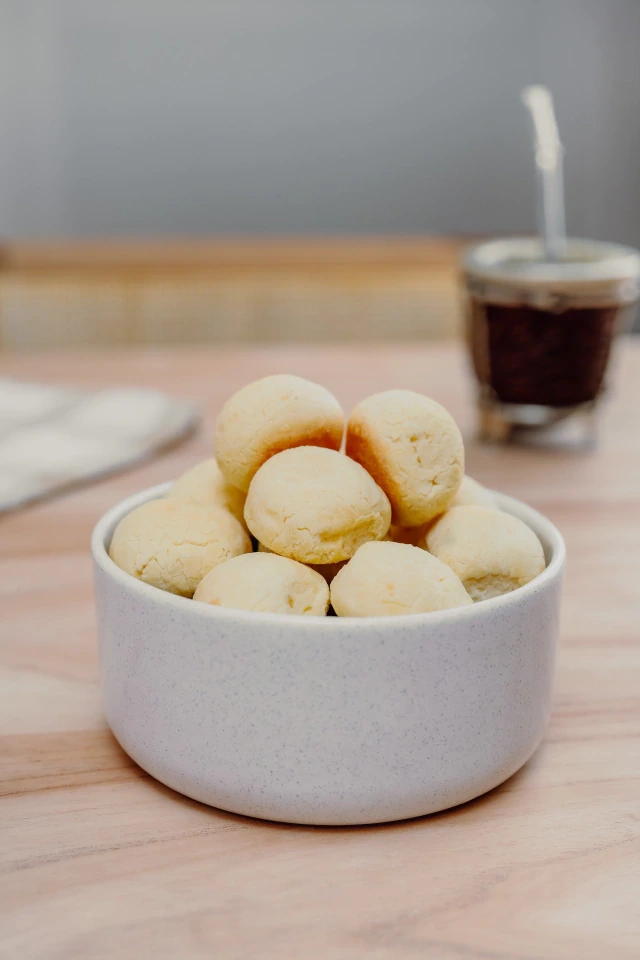 Bocados congelados servidos en un bowl